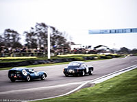 Simon Hadfield, Aston Martin DB4 GT, Oliver Bryant, Lotus Eleven GT 'Breadvan', 2014 Goodwood Members Meeting