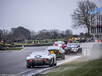 Emanuele Pirro/Shaun Lynn, AC Cobra, Rob Hall/Andy Wolfe, AC Cobra, James Cottingham/Joe Twyman, Shelby Cobra Daytona Coup, Bobby Verdon-Roe/Jamie McIntyre, Bizzarrini A3C, 2015 Goodwood Members' Meeting