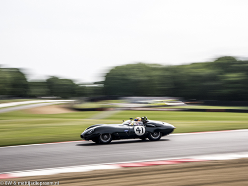 Chris Ward, Lister Costin, 2017 Brands Hatch Masters Festival