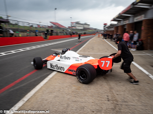 Steve Hartley, McLaren MP4/1, 2019 Brands Hatch Masters Festival