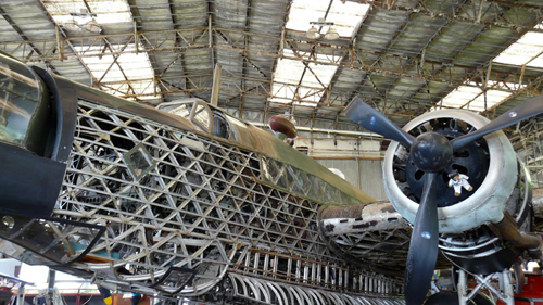 Brooklands, Vickers Wellington bomber