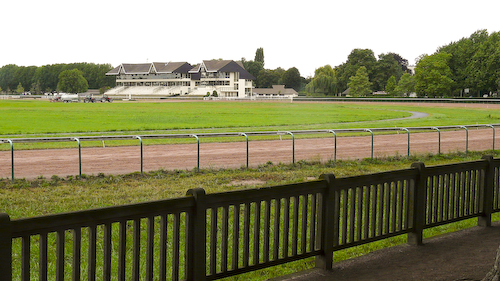 Caen circuit: Hippodrome grandstand