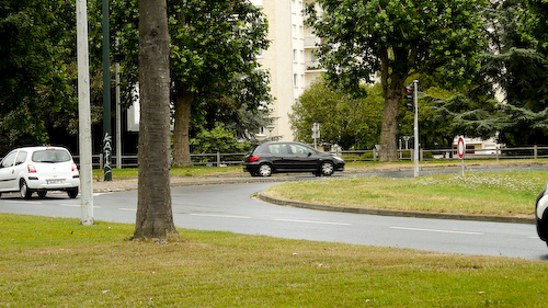 Caen circuit: the west hairpin