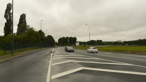 Caen circuit: Boulevard des Baladas