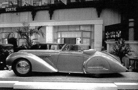 Delahaye 145 with Franay body