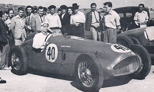 Eugne Chaboud, Delahaye 135S, 1947 Nimes GP