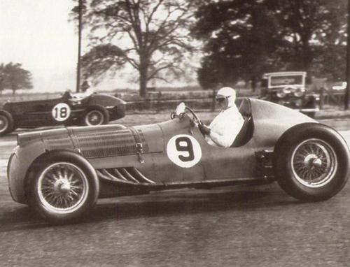 Ren Dreyfus, Delahaye 145, 1938 Donington GP