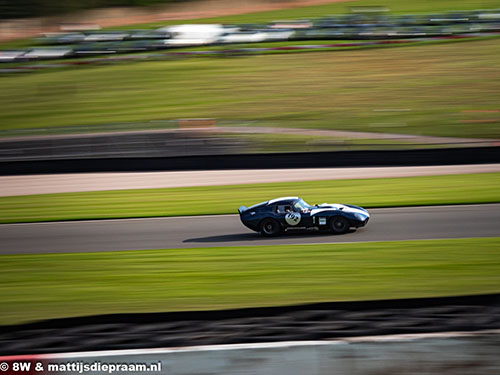 Julian Thomas/Calum Lockie, Shelby Cobra Daytona Coup, 2022 Donington Park Masters Race Weekend