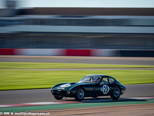 Keith Ahlers/Billy Bellinger, Morgan SLR, 2023 Donington Park Masters Race Weekend