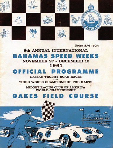 Official poster, 1961 Bahamas Speedweek