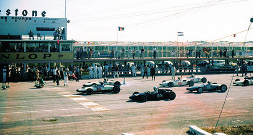 Start of one of the heats, 1961 Bahamas Speedweek