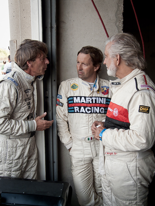 David Hart, Manfredo Rossi, Jason Wright, 2012 Zandvoort Historic GP