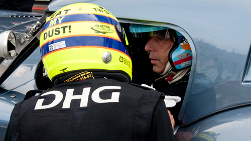 David Hart, Tom Coronel, AC Cobra, 2012 Zandvoort Historic GP