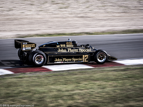 Greg Thornton, Lotus 92, 2013 Zandvoort Historic GP