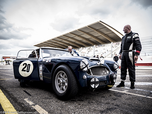 Nykle Meijer/Bas Jansen, Austin Healey 3000, 2013 Zandvoort Historic GP