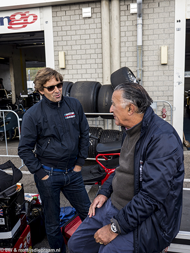 Manfredo Rossi, Leo Voyazides, 2014 Zandvoort Historic GP