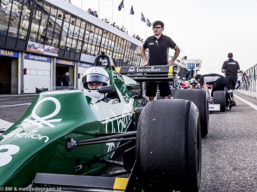 Ian Simmonds, Tyrrell 012, 2016 Zandvoort Historic GP