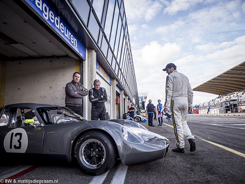 Graham Wilson/Nigel Greensall, Chevron B8, 2016 Zandvoort Historic GP