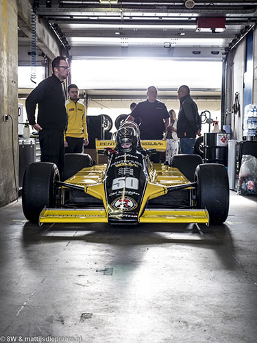 Michael Lyons, Williams FW07B, 2017 Zandvoort Historic GP