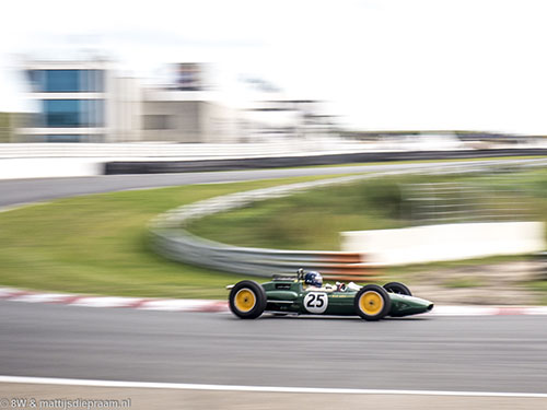 Andy Middlehurst, Lotus 25, 2017 Zandvoort Historic GP