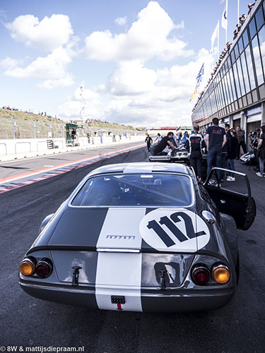 Nicky Pastorelli, Ferrari 365GTB/4, 2017 Zandvoort Historic GP