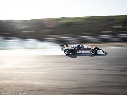 Gianluca Candiani, March 783, 2018 Zandvoort Historic GP