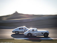 Caroline Abbou/Onno Vlaanderen, Austin Healey 3000/Apal-Porsche, 2018 Zandvoort Historic GP