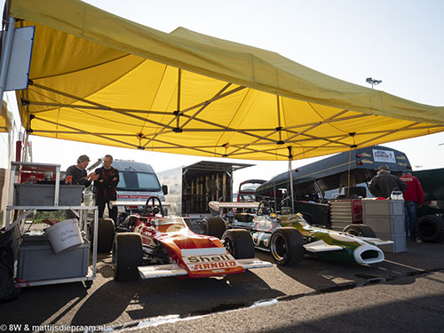 Robert Simac, March 712, 2018 Zandvoort Historic GP