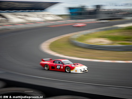 David and Olivier Hart, Ferrari 512 BBLM, 2022 Zandvoort Historic GP