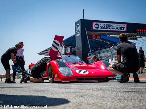 David & Olivier Hart, Ferrari 512M, 2023 Zandvoort Historic GP