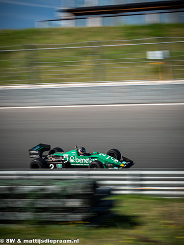 James Hagan, Tyrrell 011B, 2025 Zandvoort Historic GP