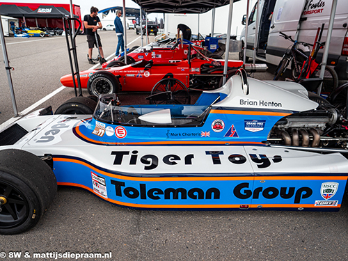 Mark Charteris, March-Hart 782, 2025 Zandvoort Historic GP