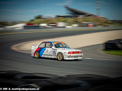 Pieter Bikker, BMW E30 M3, 2026 Zandvoort Historic GP