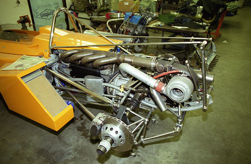 McLaren M16 rear end