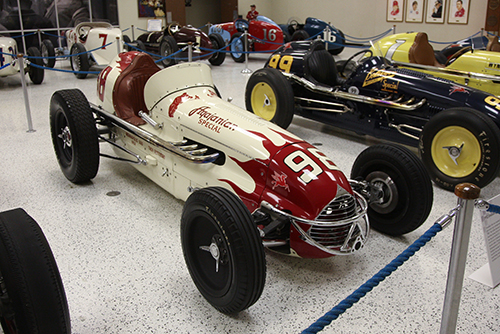 Troy Ruttman, Agajanian Special, Indianapolis 1952, IMS Museum