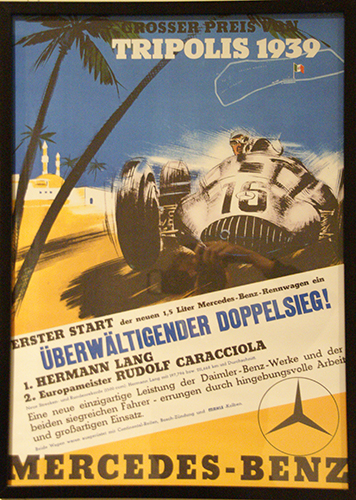 Silver Arrows exhibition poster, Louwman Museum