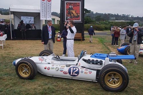 Mario Andretti, Hawk, Indianapolis 1966