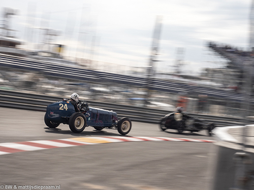 Nicholas Topliss, ERA B-type, 2018 Monaco GP Historique