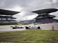 Nick Padmore, Keith Frieser, Williams-Cosworth FW07C, Shadow-Cosworth DN1, 2016 Oldtimer GP