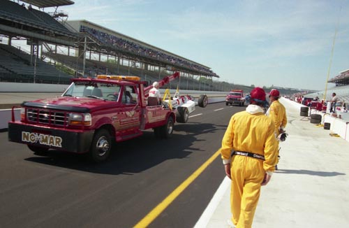 Paul Tracy's primary car