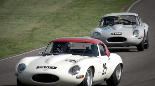 Jaguar E-type lightweights, Goodwood Revival 2011