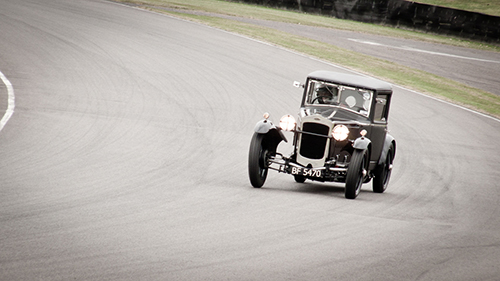 Patrick Blakeney-Edwards, Frazer Nash Saloon, Goodwood Revival 2012