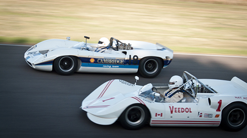 Gary Pearson, Lola T70, Jay Esterer, Chinook, Goodwood Revival 2012