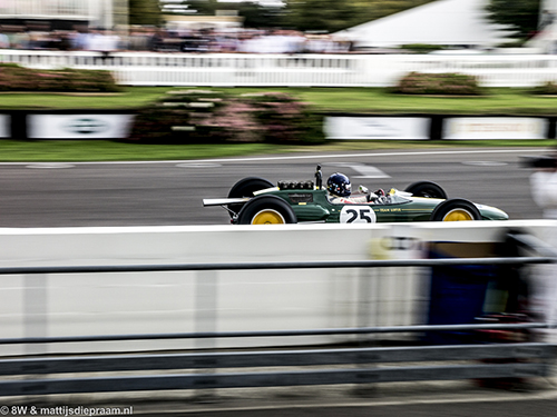 Andy Middlehurst, Lotus 25, 2014 Goodwood Revival