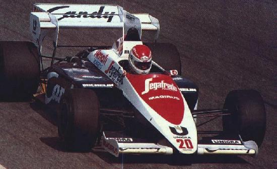 Debut de Martini pela Toleman