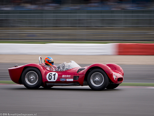 Minshaw Maserati Birdcage, Silverstone Classic 2013