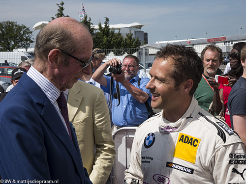 Duke of Kent, Andy Priaulx, Silverstone Classic 2013