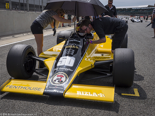 Michael Lyons, RAM Williams FW07, Silverstone Classic 2013