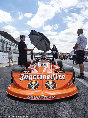 Henry Fletcher, March 761, 2018 Silverstone Classic