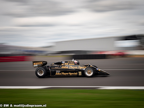 Michael Lyons, Lotus 92, 2023 Silverstone Festival